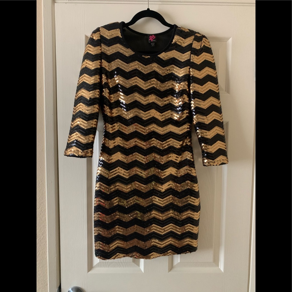 Sequenced dress